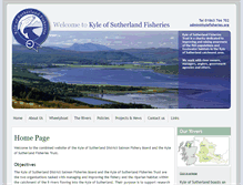 Tablet Screenshot of kylefisheries.org